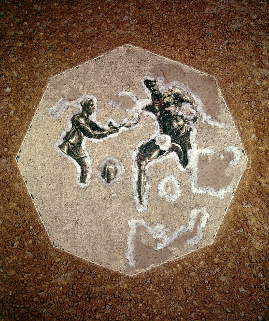 Octagonal Floor Mosaic by Roman