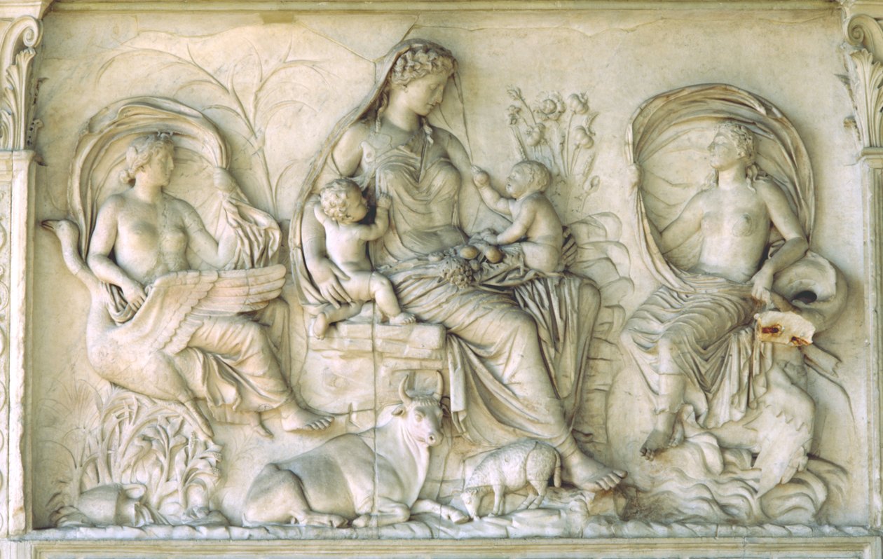 Tellus Panel of the Ara Pacis by Roman