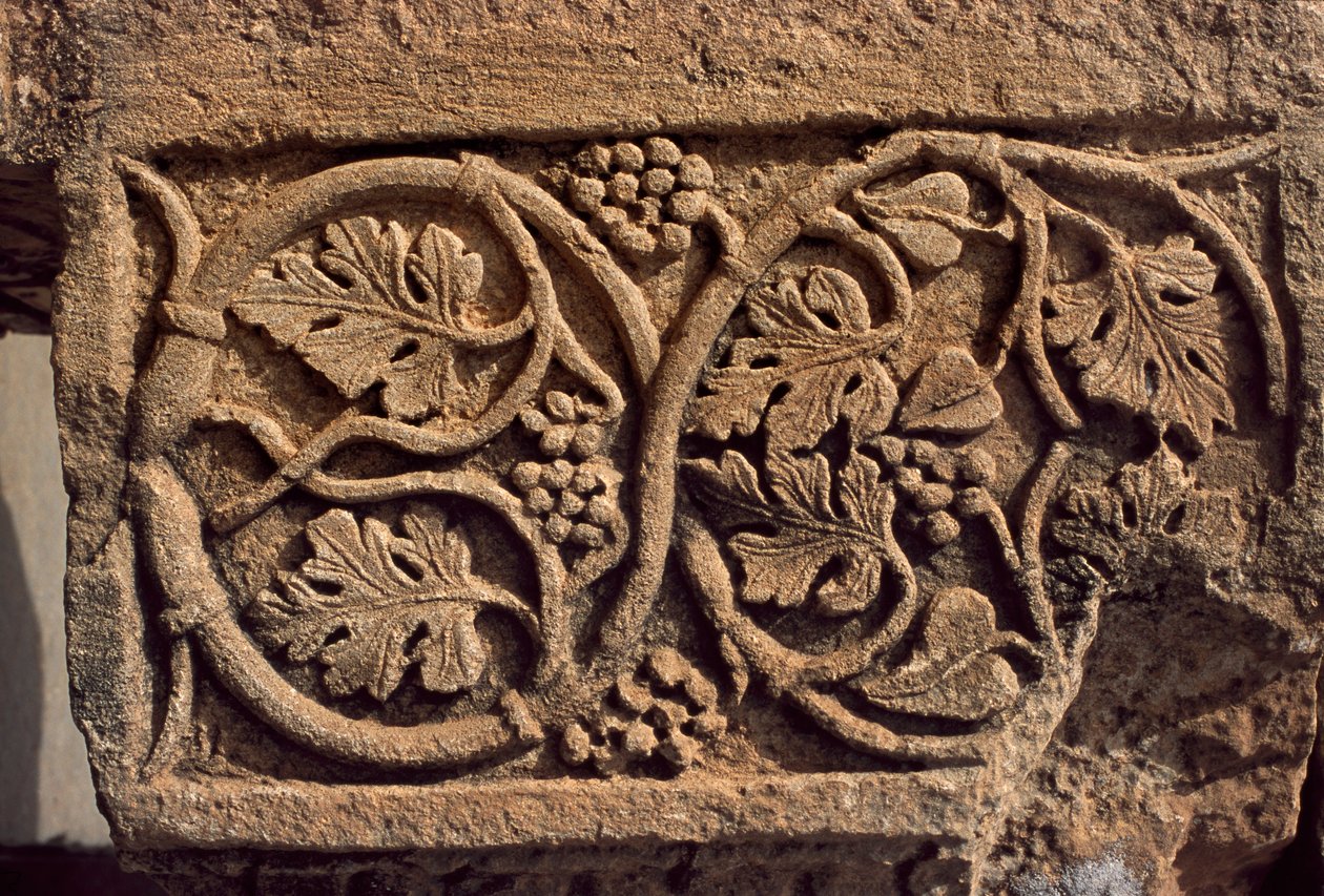 Architectural Fragment with Carved Decoration, Sertius Market, High Imperial Period by Roman Imperial Period