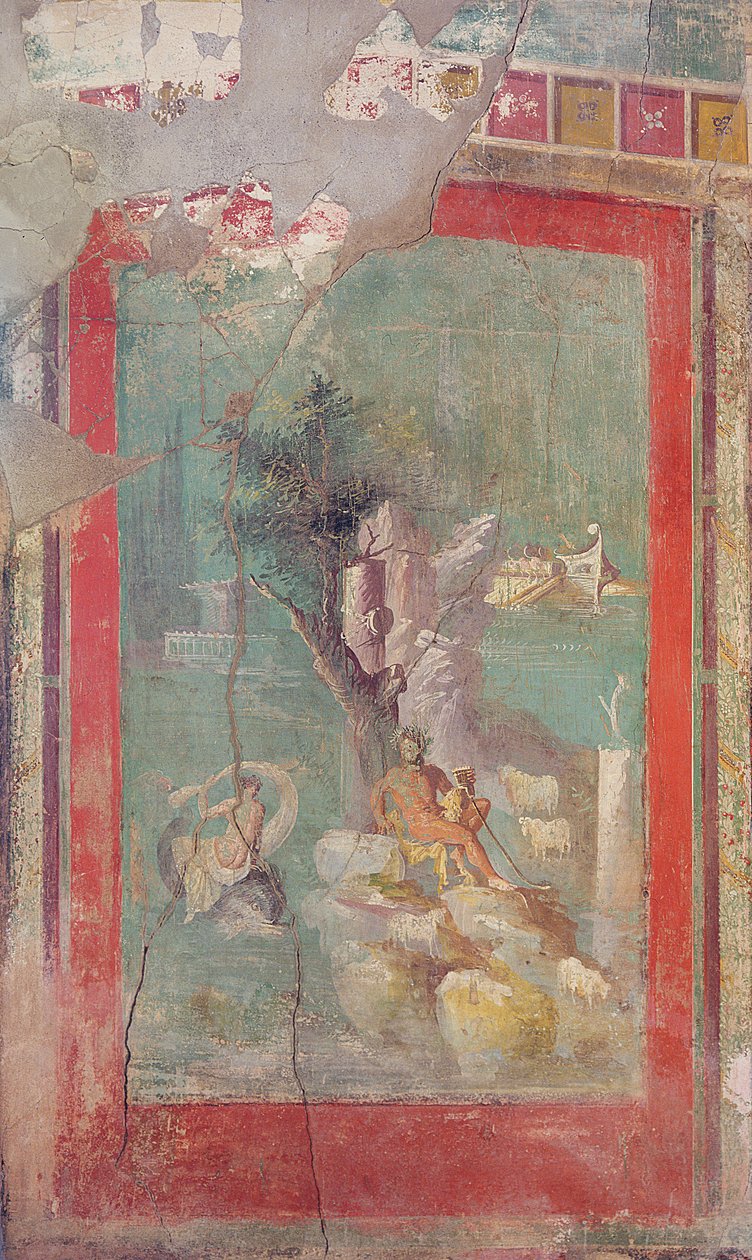 Galatea and Polyphemus (detail) by Roman Roman