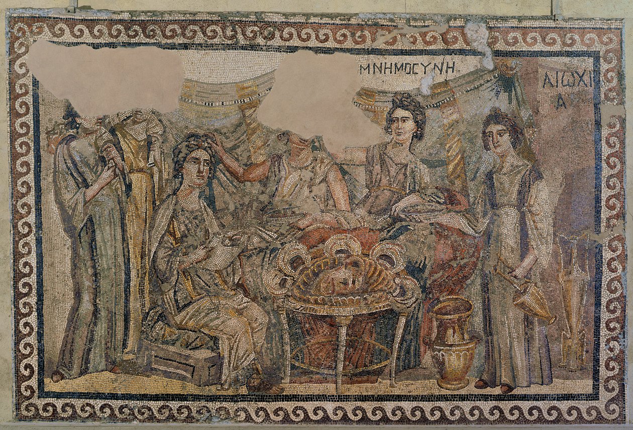 Funerary Symposium, from the Necropolis at Antioch by Roman