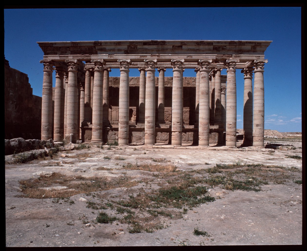 View of Roman Temple by Roman
