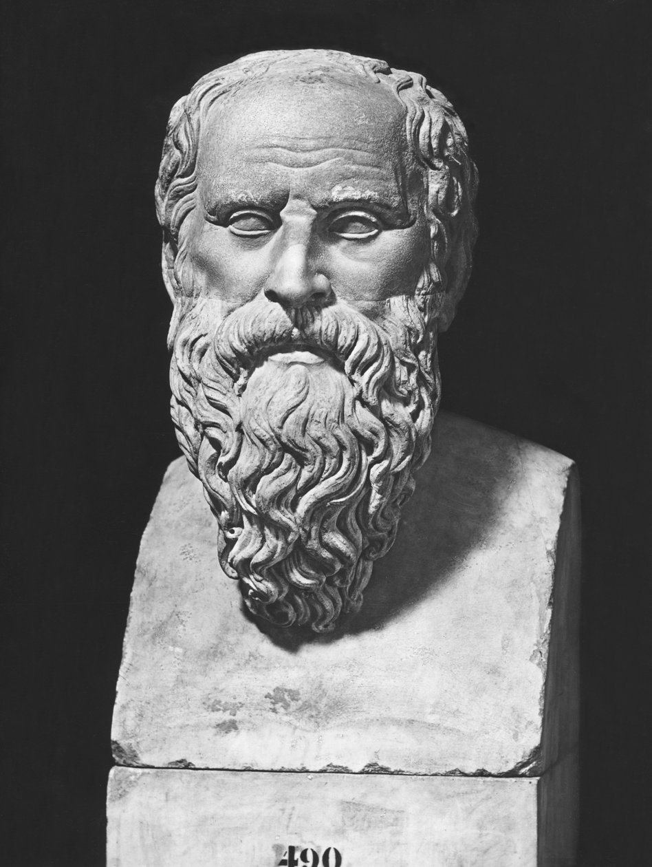 Bust of Diogenes by Roman Roman: Buy fine art print