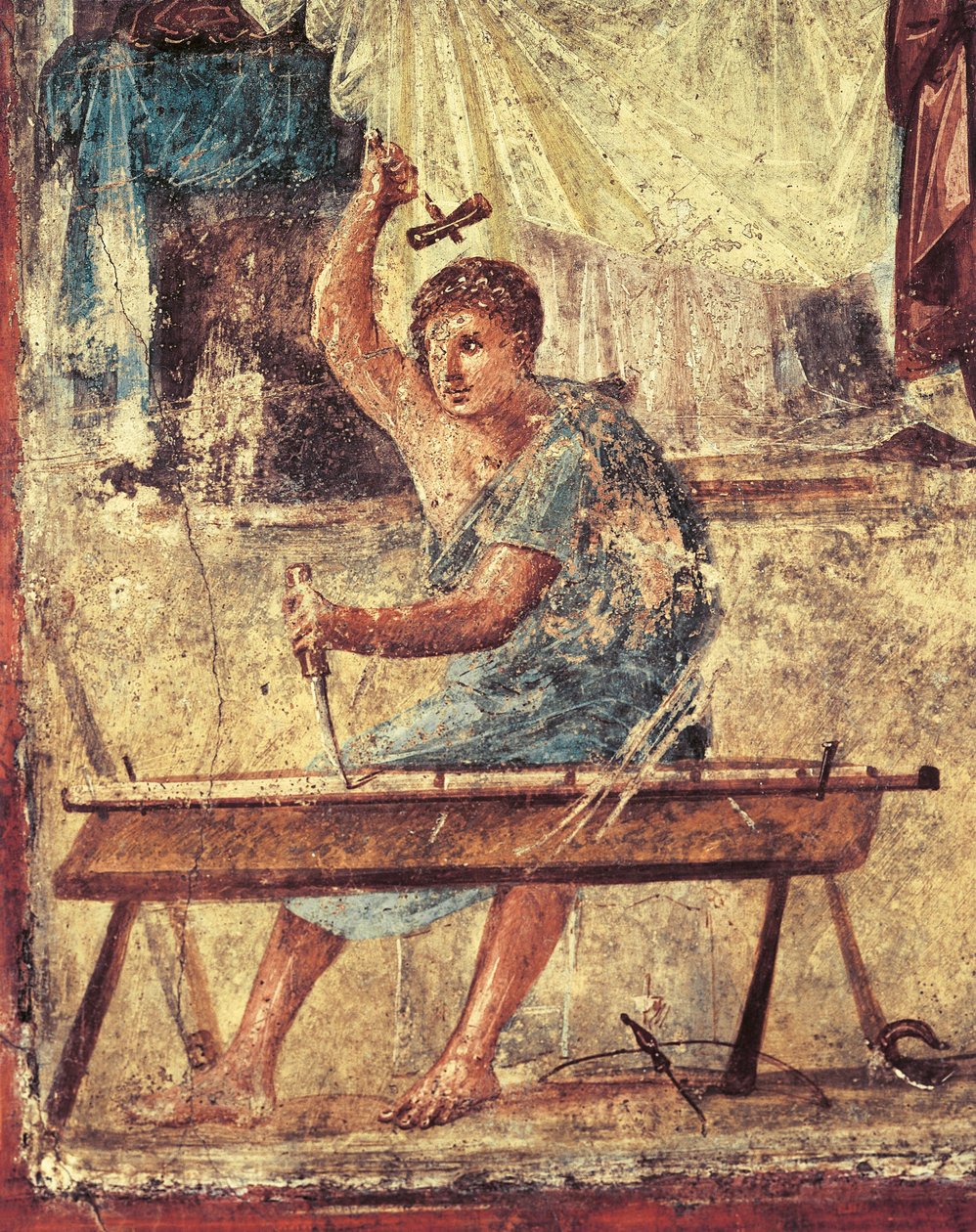 Italy, Campania Region, Naples Province, Pompeii, House of Vettii ...