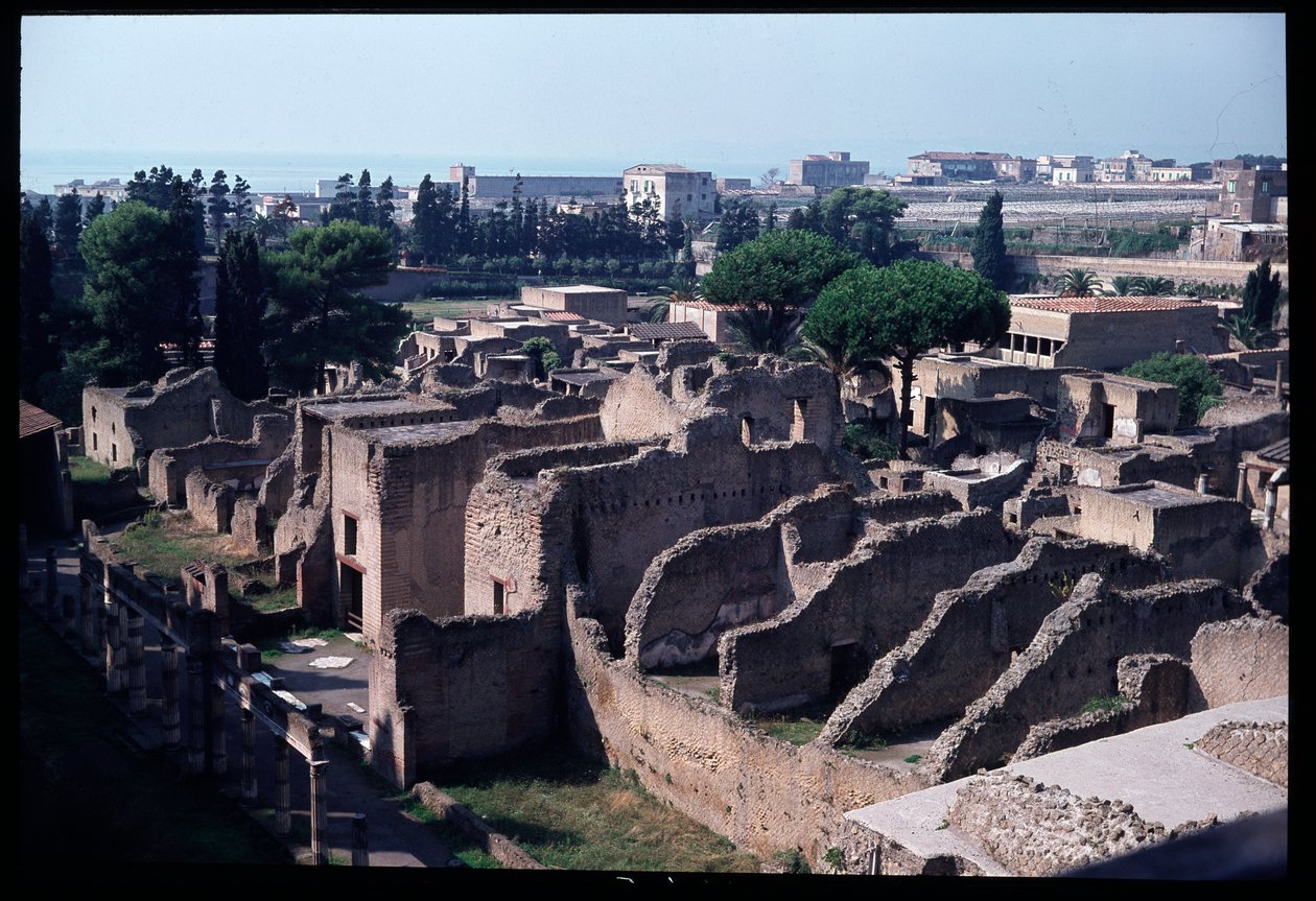 Panoramic view of the archeological site, 5th century BC-1st century AD