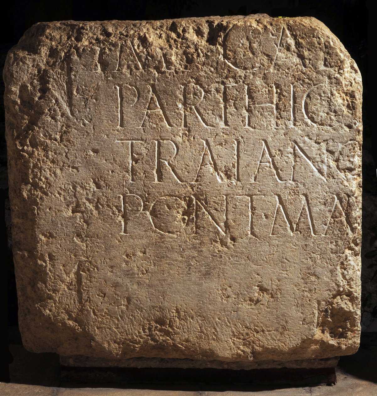 Part of a Larger Hadrianic Inscription, 2nd century AD by Roman Roman