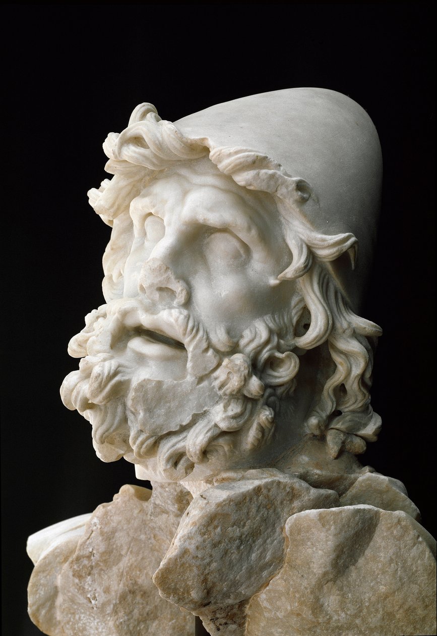 Polyphemus Blind: Head of Ulysses by Roman Roman