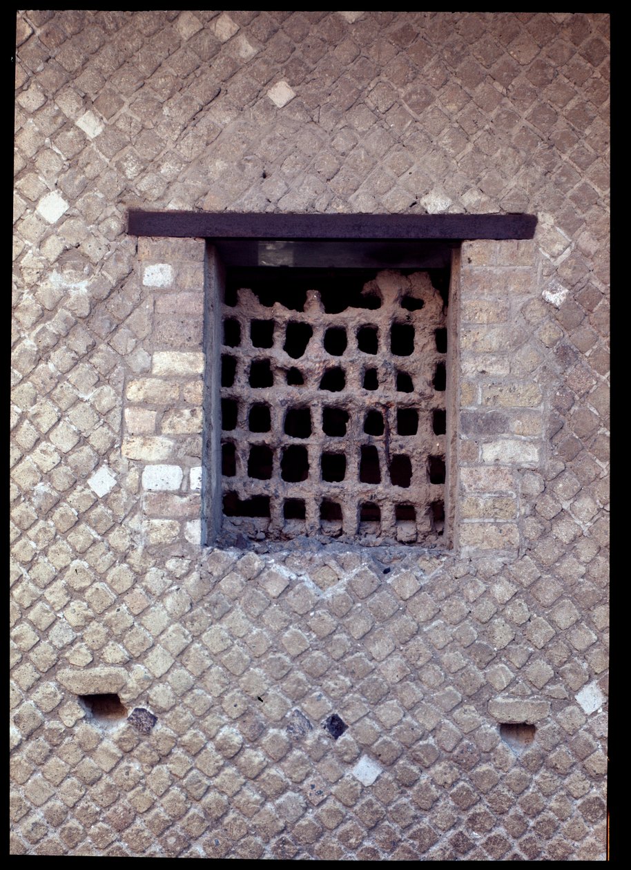 View of a window of the casa dell