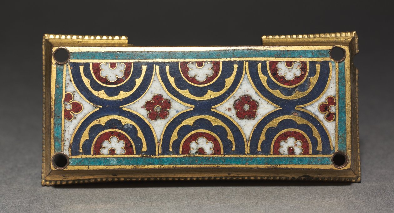 Plaque, probably from a Reliquary Shrine by Romanesque