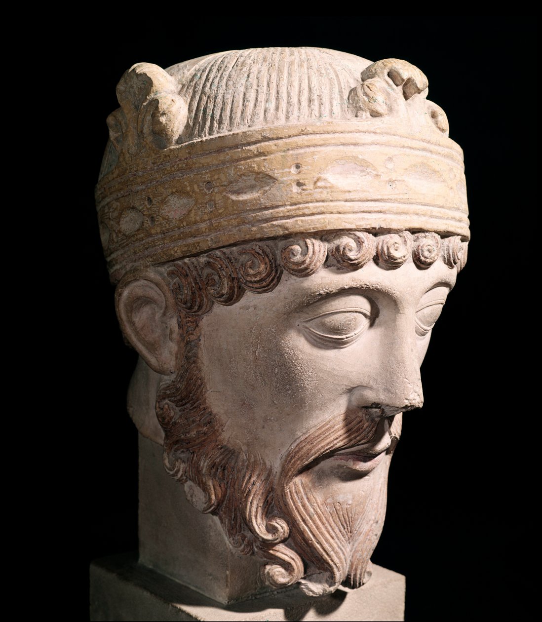 Portrait of Lothair, King of West Francia by Romanesque