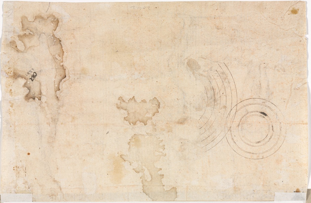 Concentric Circles (verso) by Romanino