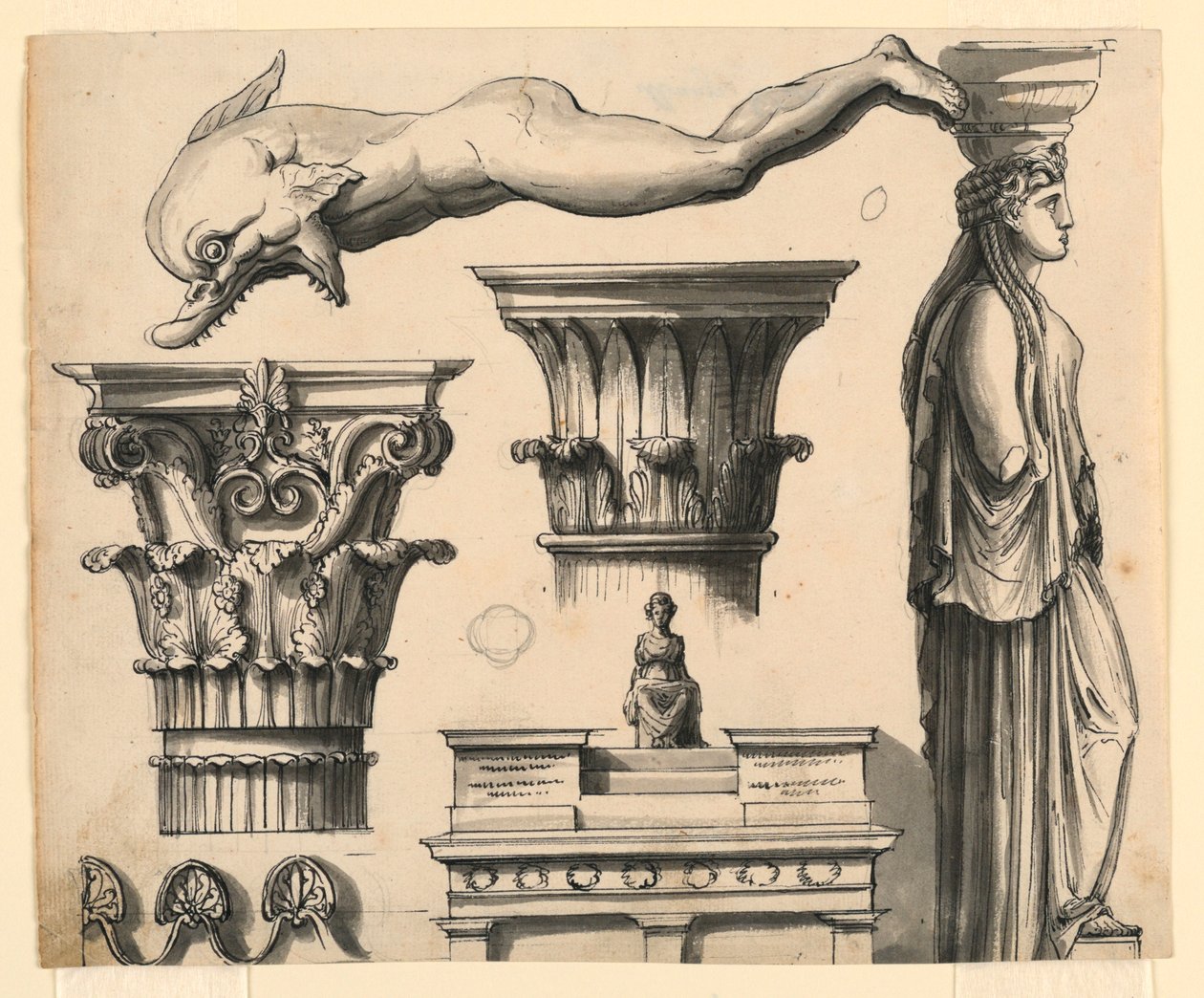 Classical and Pseudo-Classical Architectural Details by Romolo Achille Liverani