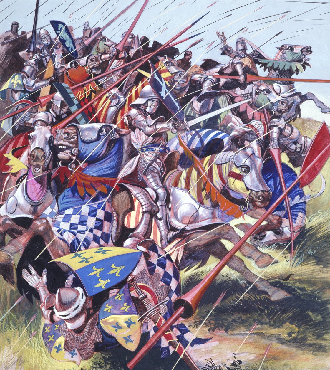 Agincourt - The Impossible Victory 25 October 1415 by Ron Embleton