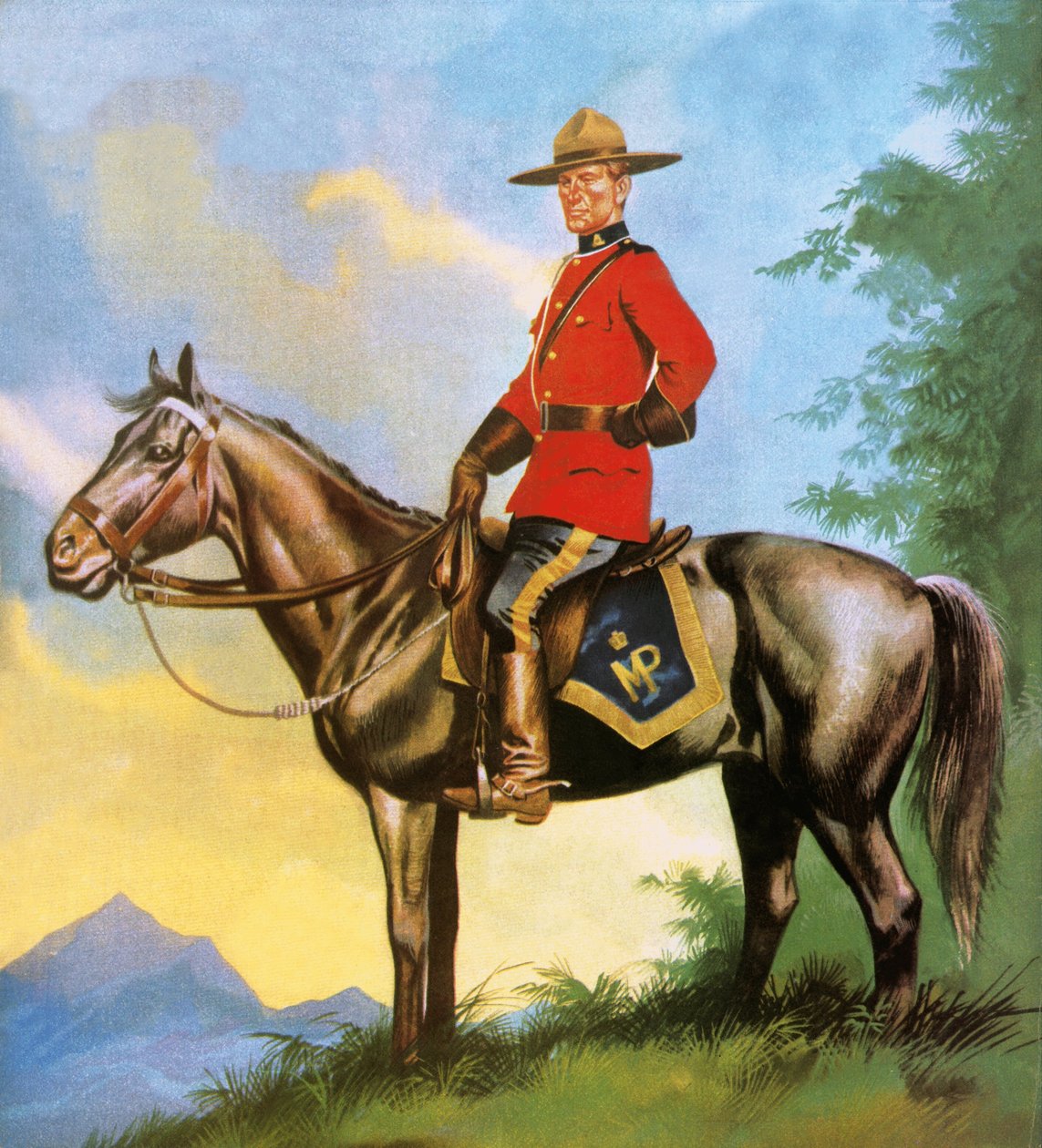 Canadian Mountie by Ron Embleton