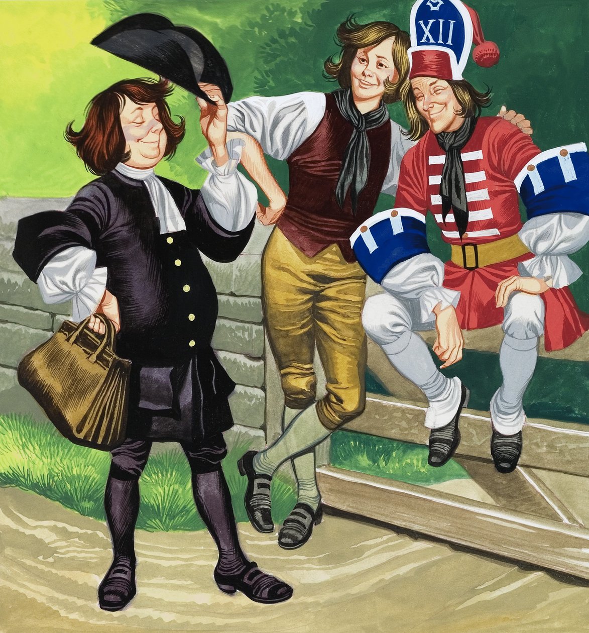 The Three Soldiers by Ron Embleton