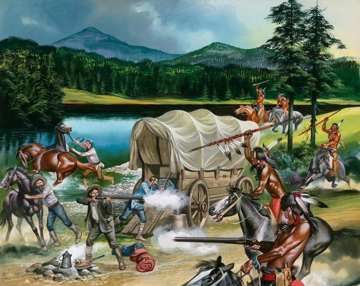 When the Red Man Rode: The Nez Perce by Ron Embleton