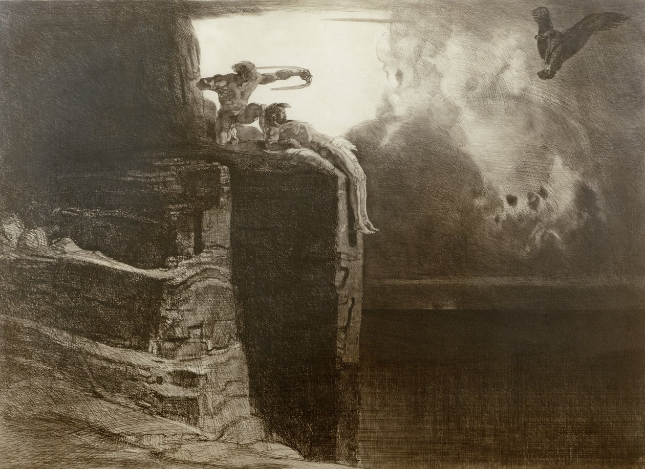 The Release of Prometheus by Rudolf Jettmar