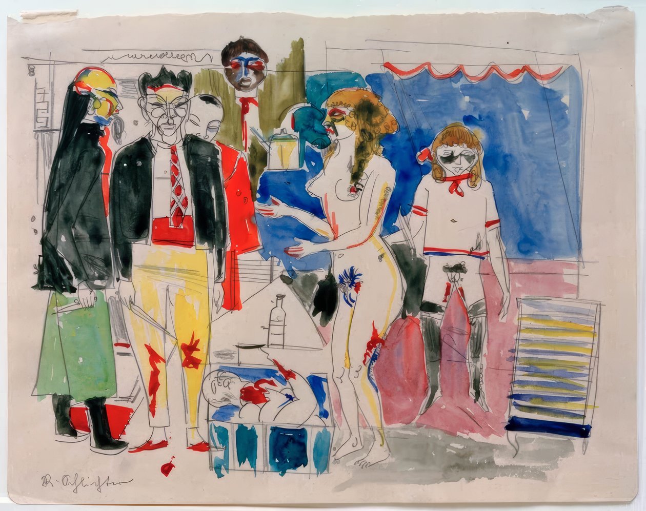 Sadistic Scene by Rudolf Schlichter