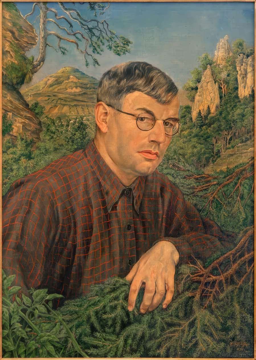 Self-Portrait by Rudolf Schlichter