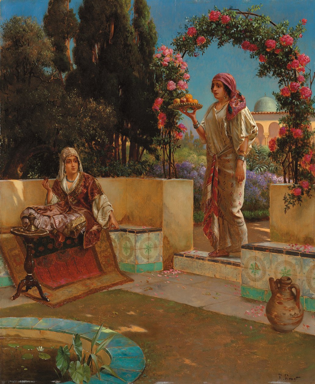 Afternoon Tea by Rudolphe Ernst: Buy fine art print