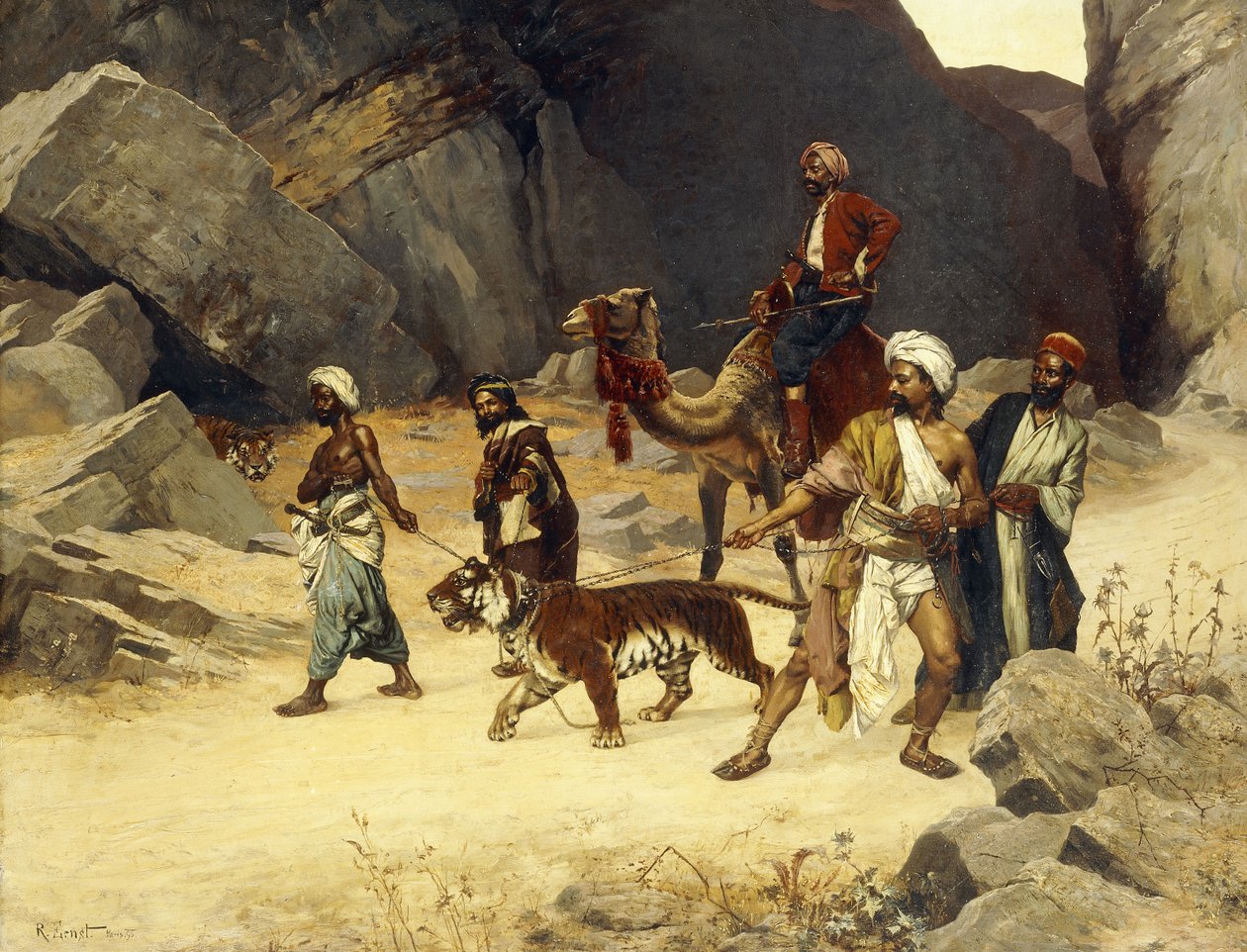 The Tiger Hunt by Rudolphe Ernst: Buy fine art print