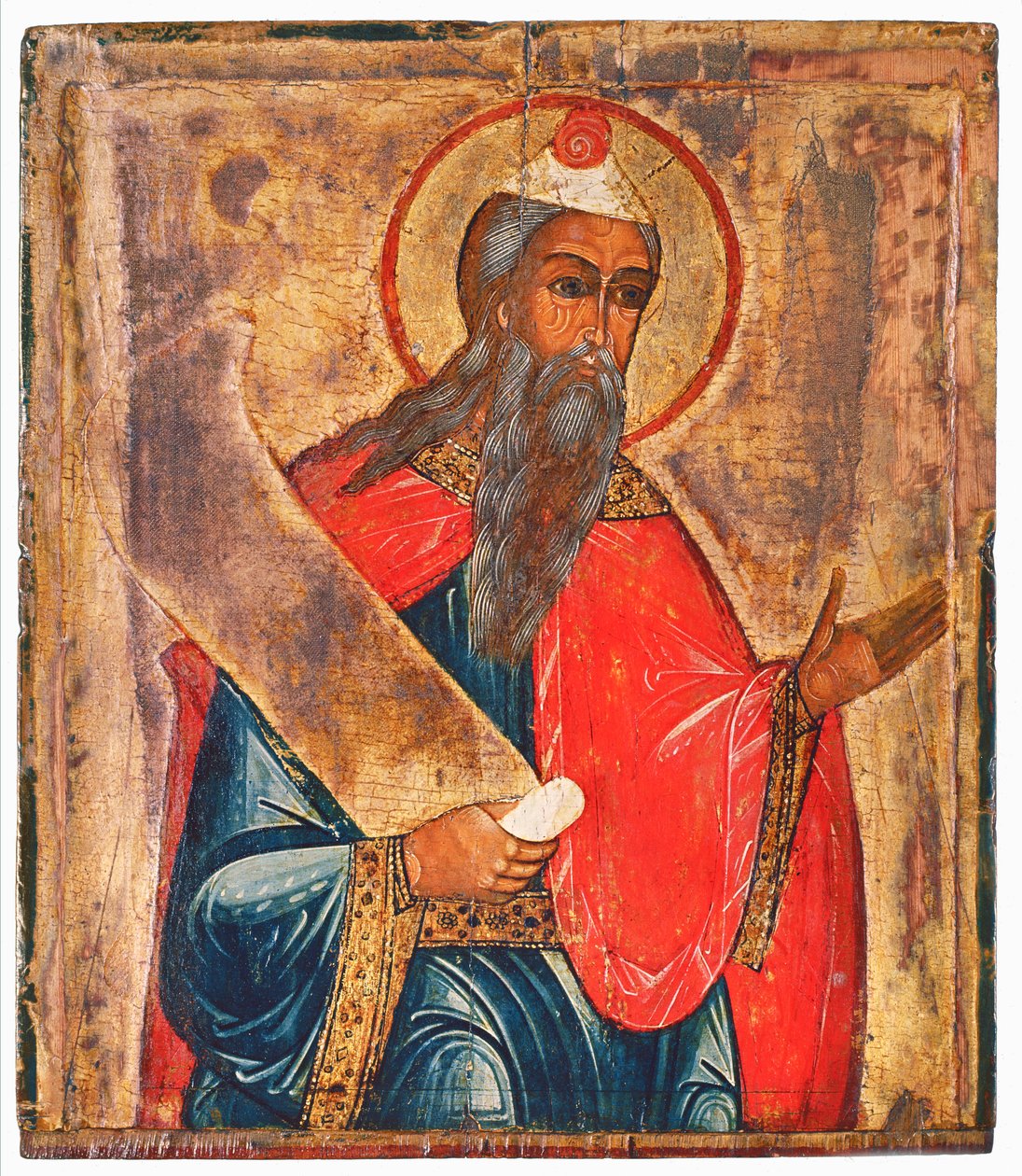 Icon Depicting a Prophet, Moscow School by Russian School
