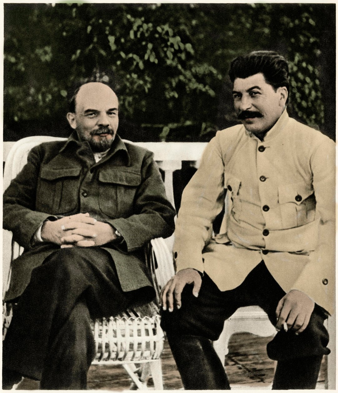 Stalin And Lenin Photo