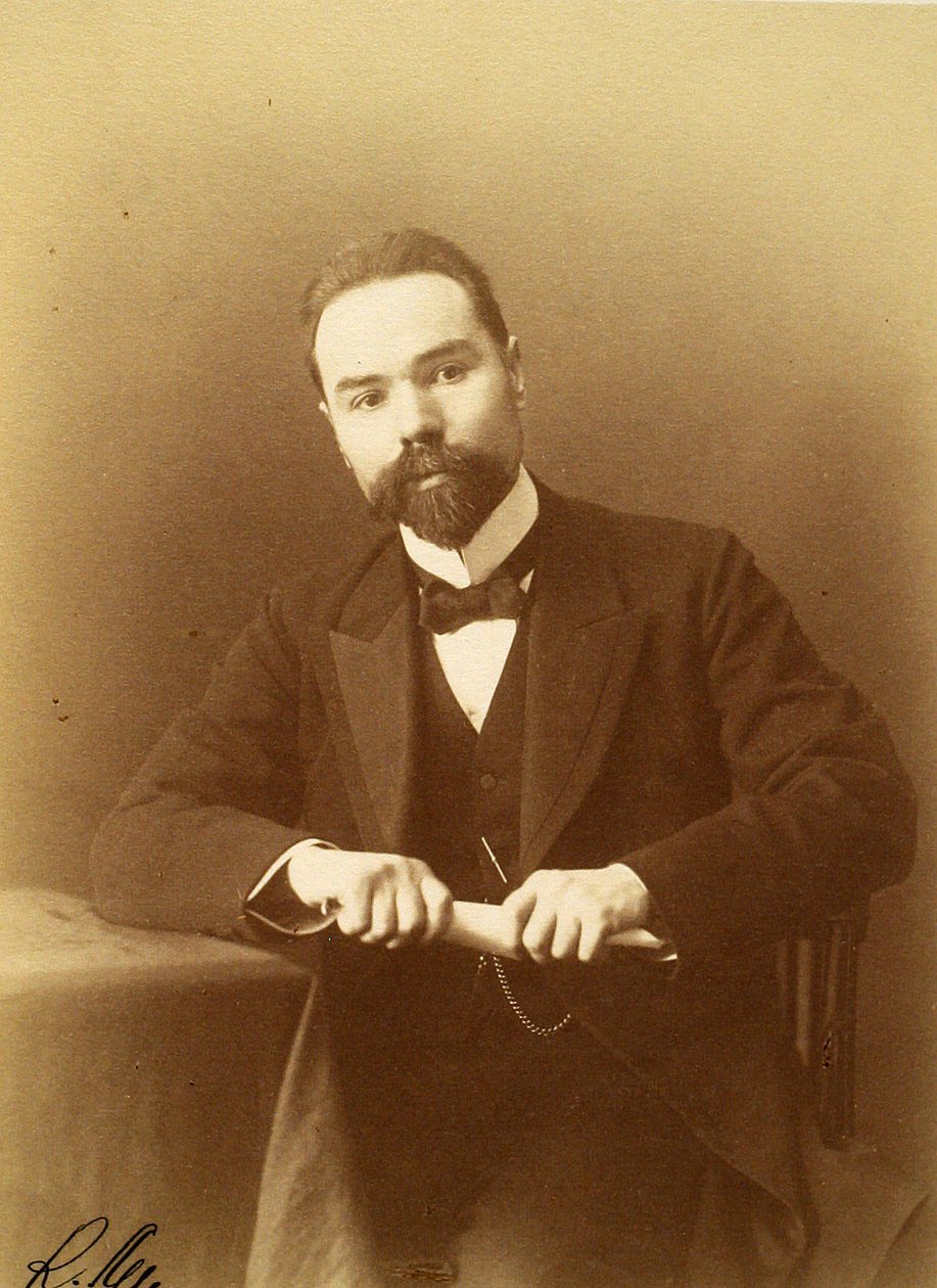 Portrait of the Author and Poet Valery Yakovlevich Bryusov