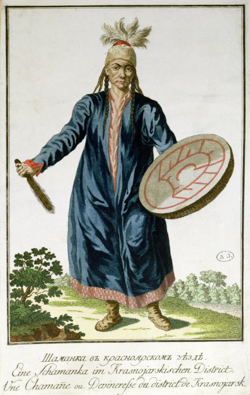 A Shaman from Krasnoiarsk, 18th century by Russian School