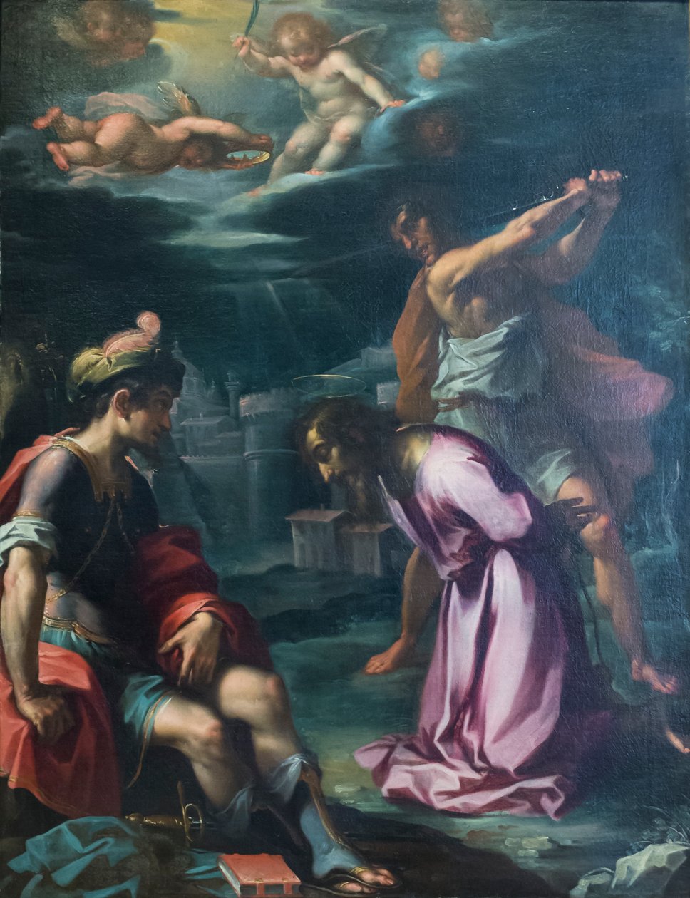 The beheading of Saint Paul by Rutilio Manetti