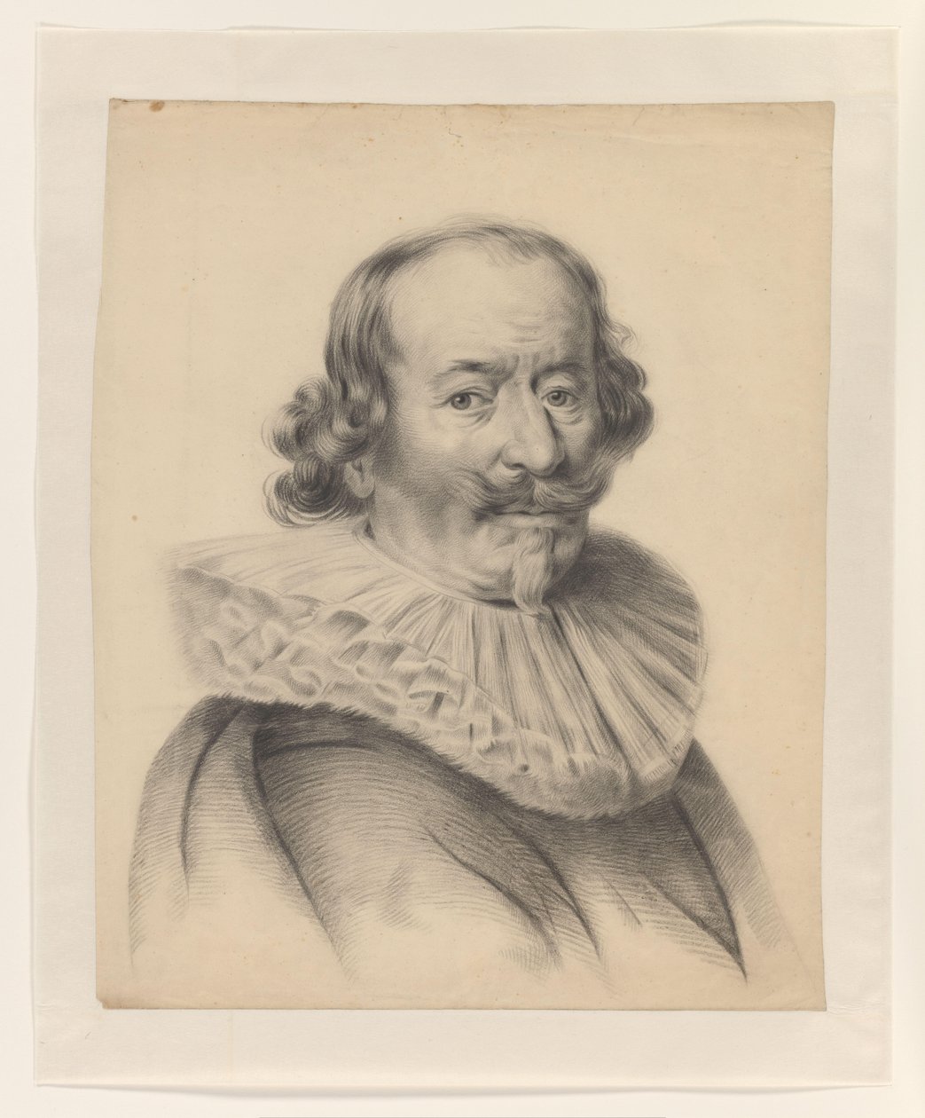 Portrait of a Seventeenth-Century Man by S.A. van der Heim