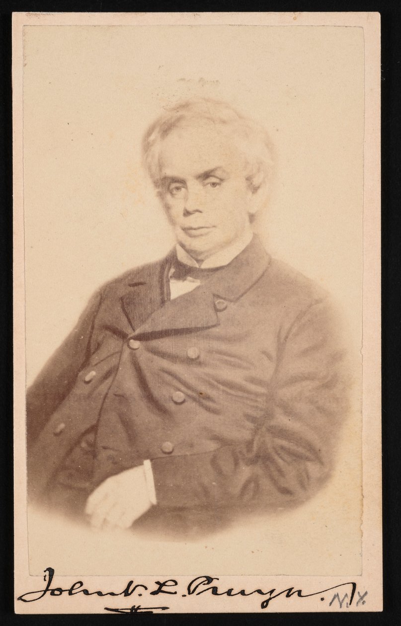 Portrait of John V. L. John VanSchaick Lansing Pruyn, Before 1877 by SJ Thompson