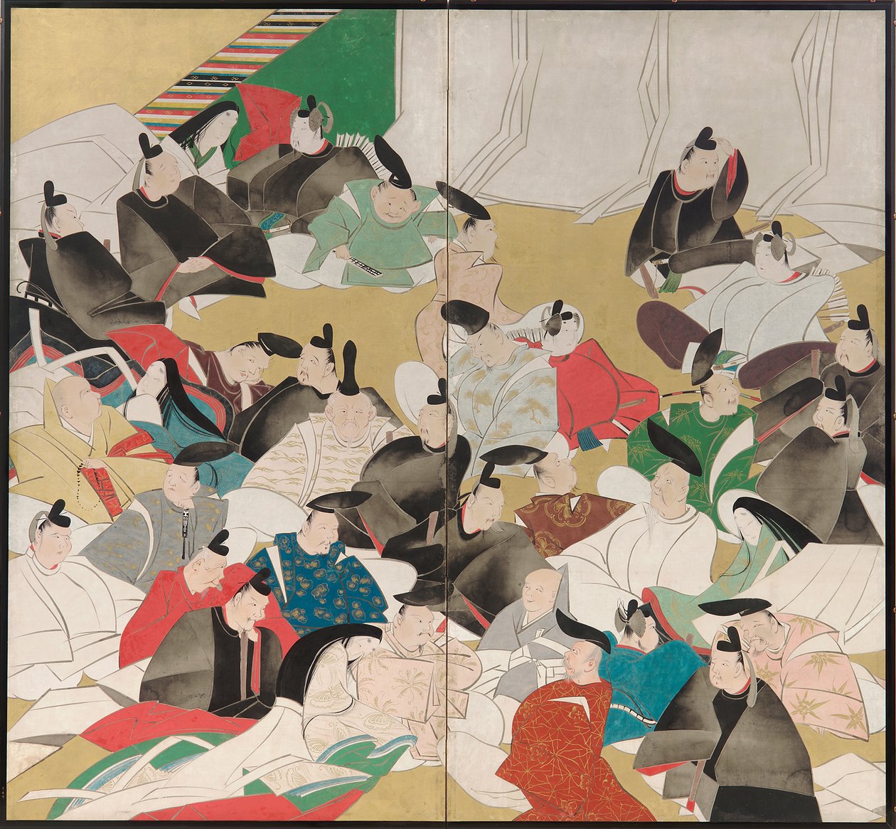 Thirty-Six Poets, Edo Period by Sakai Hoitsu