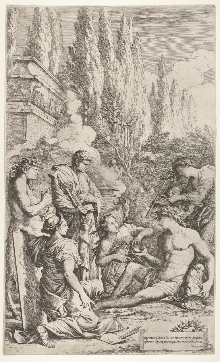 The Genius of Salvator Rosa by Salvator Rosa