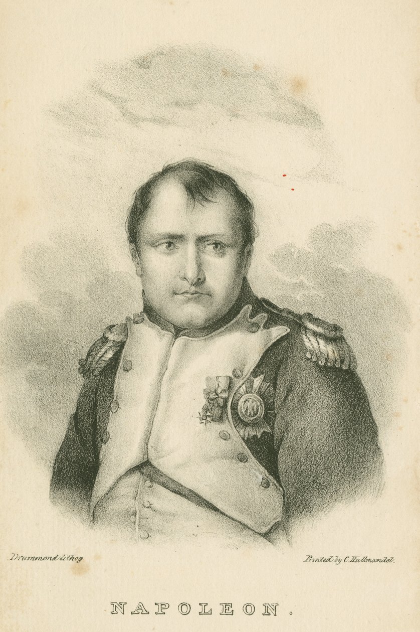 Napoleon, 1825 by Samuel Drummond