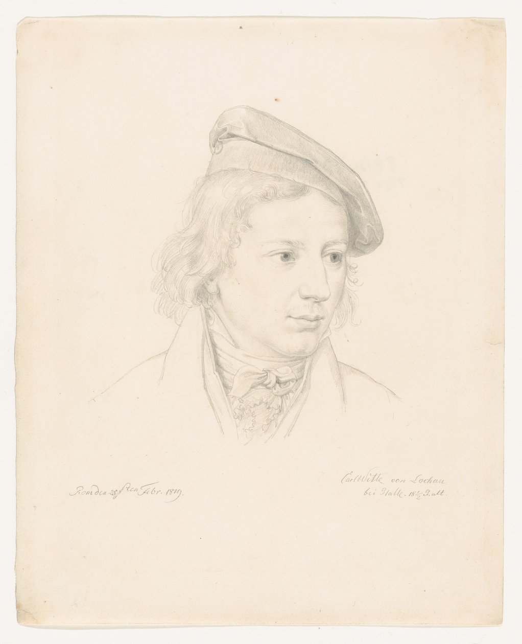 Portrait of Johann Heinrich Friedrich Carl Witte by Samuel Amsler