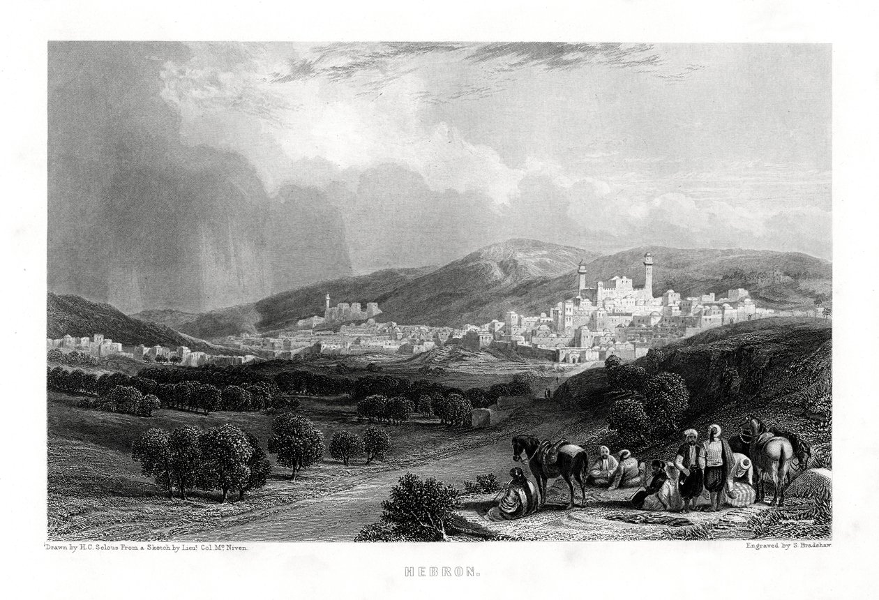 Hebron, 1887 by Samuel Bradshaw