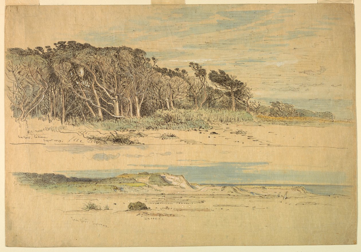 Sea Girt, New Jersey, September 11, 1878 by Samuel Colman