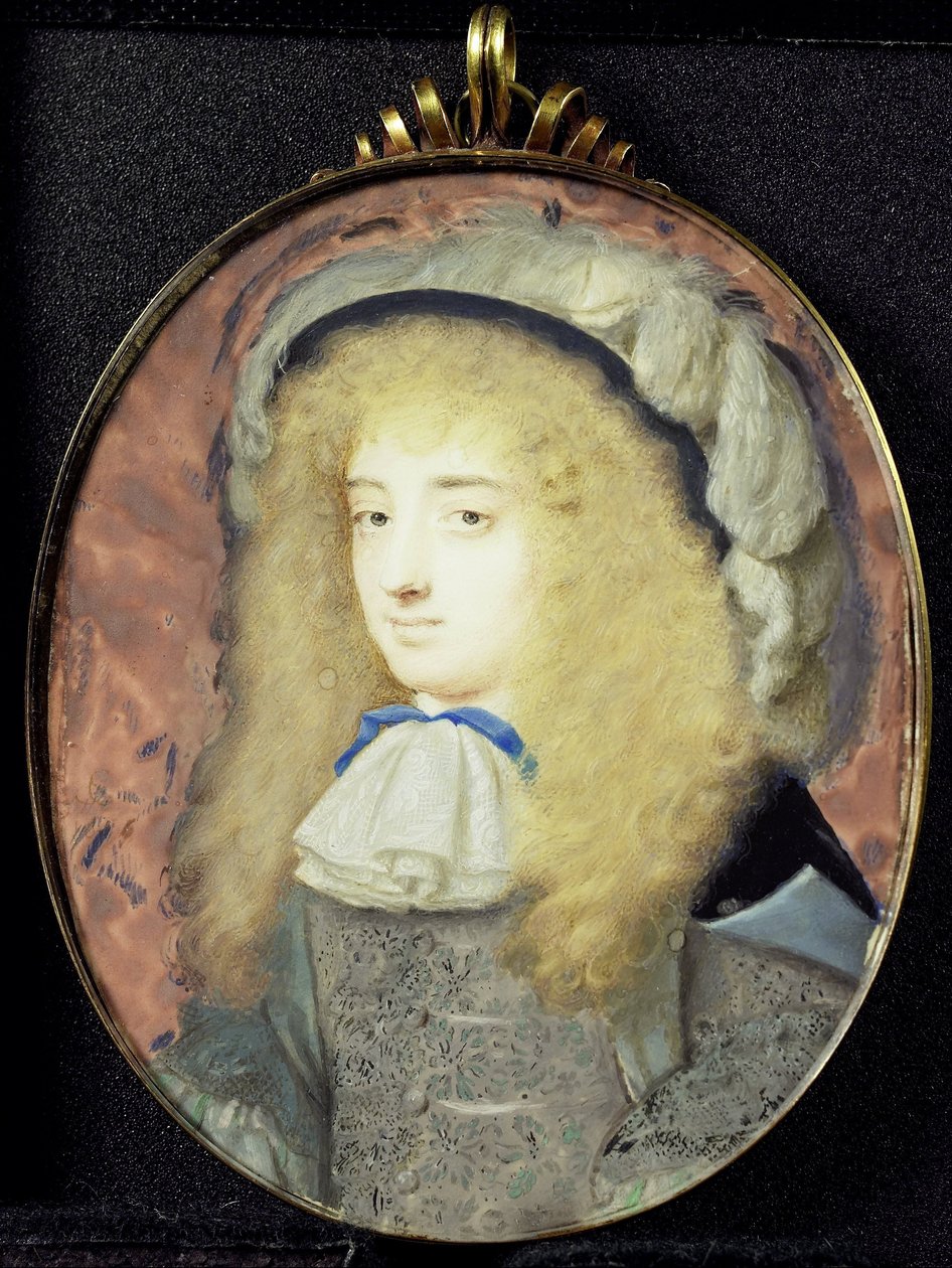 Portrait of Frances Teresa Stuart, Duchess of Richmond and Lennox, in Male Costume by Samuel Cooper