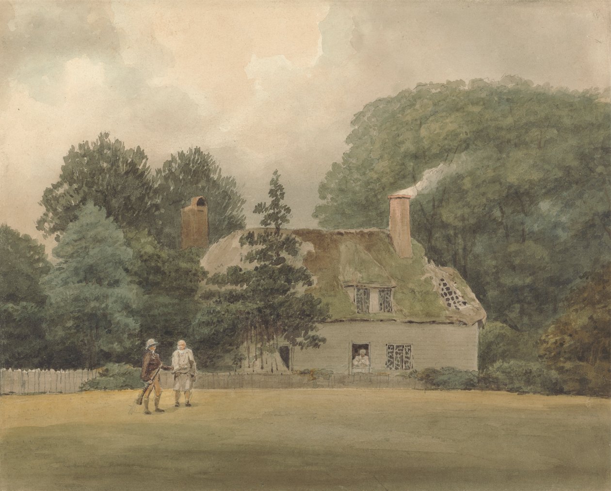 Cottage on the Grounds of Ayot St. Lawrence Hertfordshire by Samuel Davis