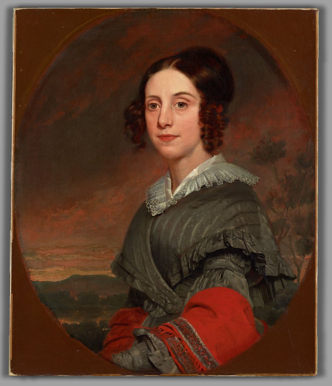 Cornelia Ann Hillhouse (née Cornelia Ann Lawrence, 1802–1874) by Samuel Finley Breese Morse