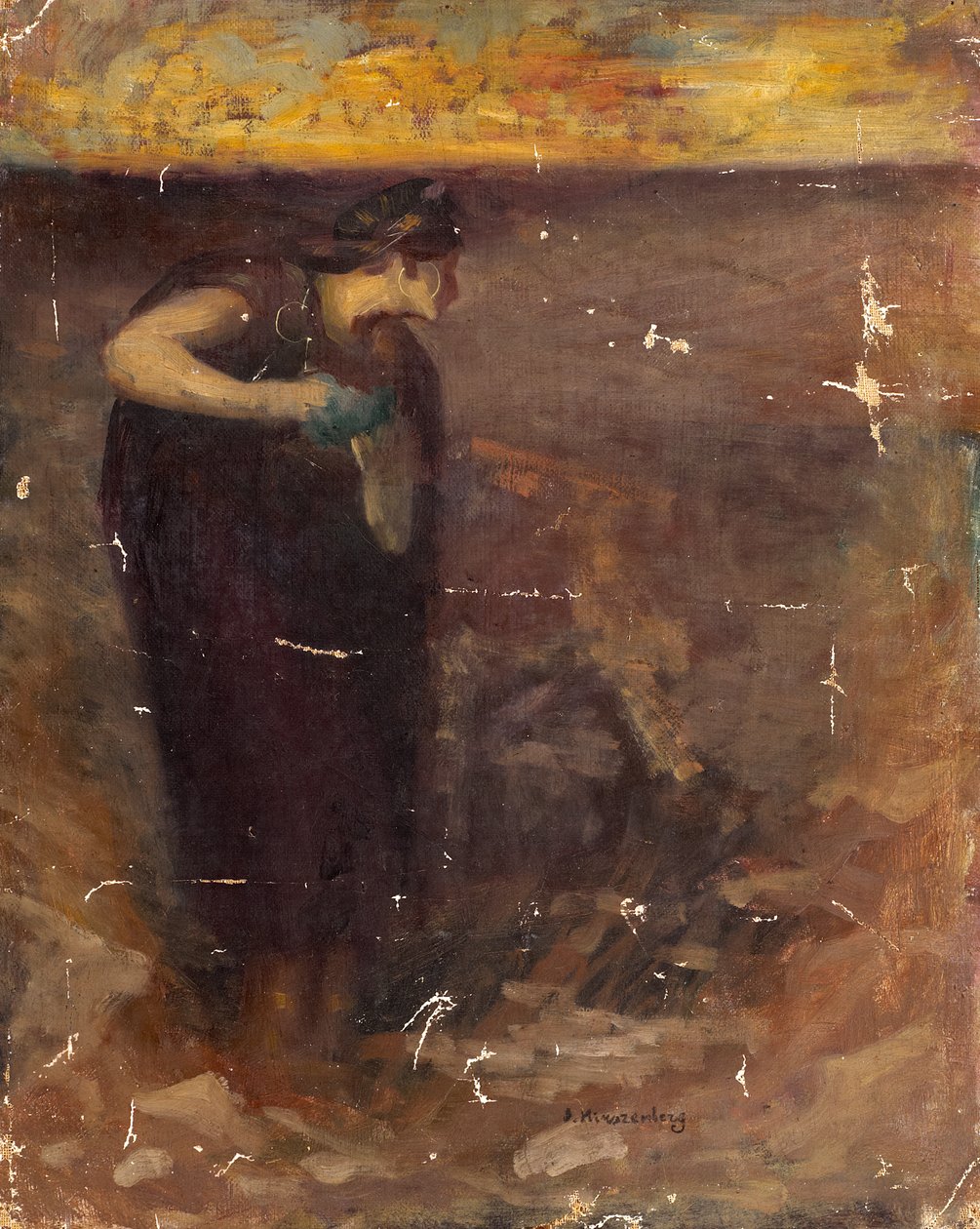 Female Figure Study by Samuel Hirszenberg