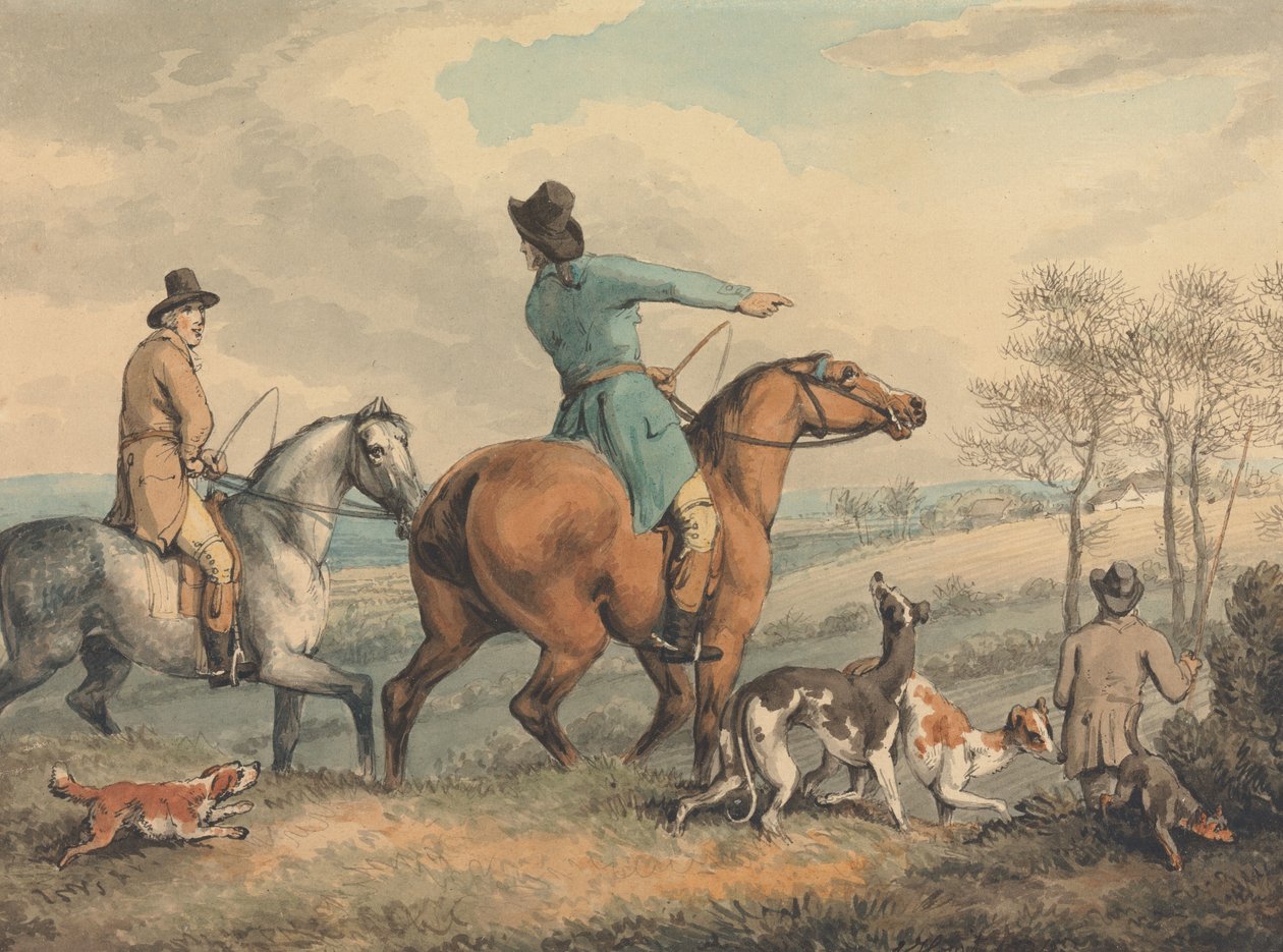 Coursing: Setting Out by Samuel Howitt