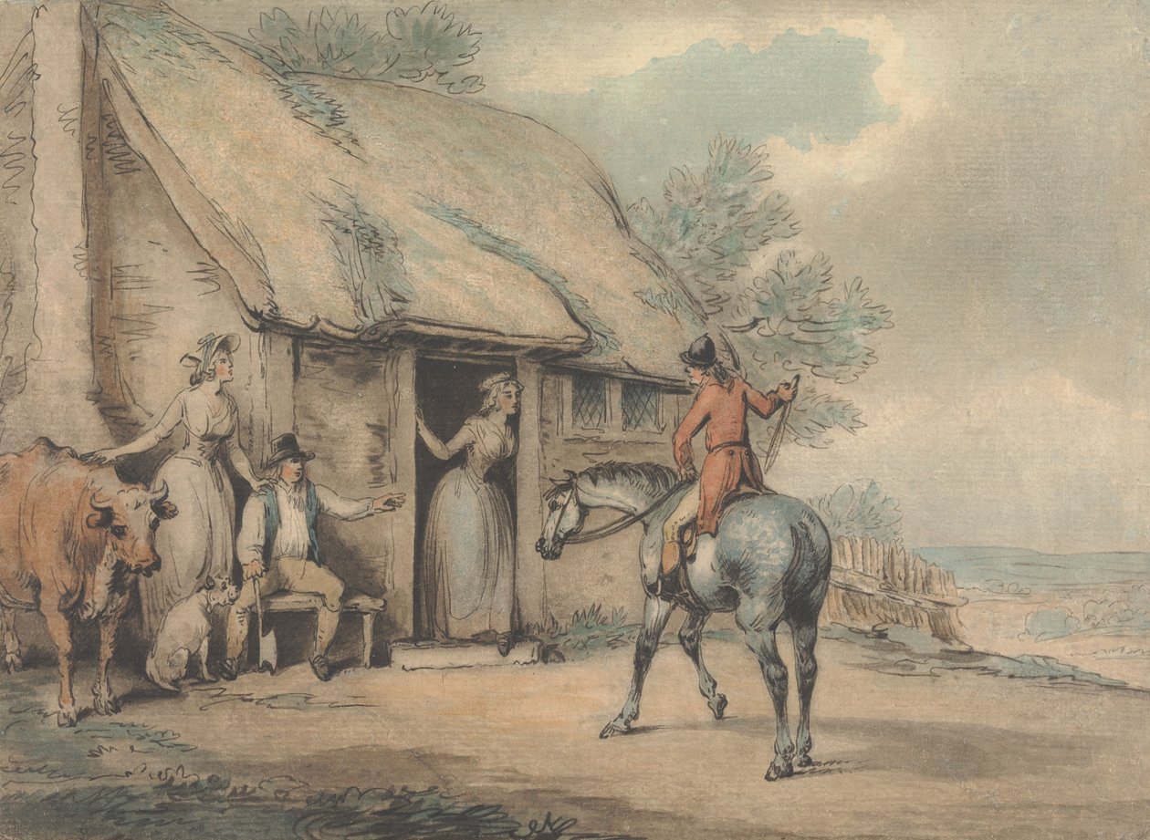 Going Home by Samuel Howitt