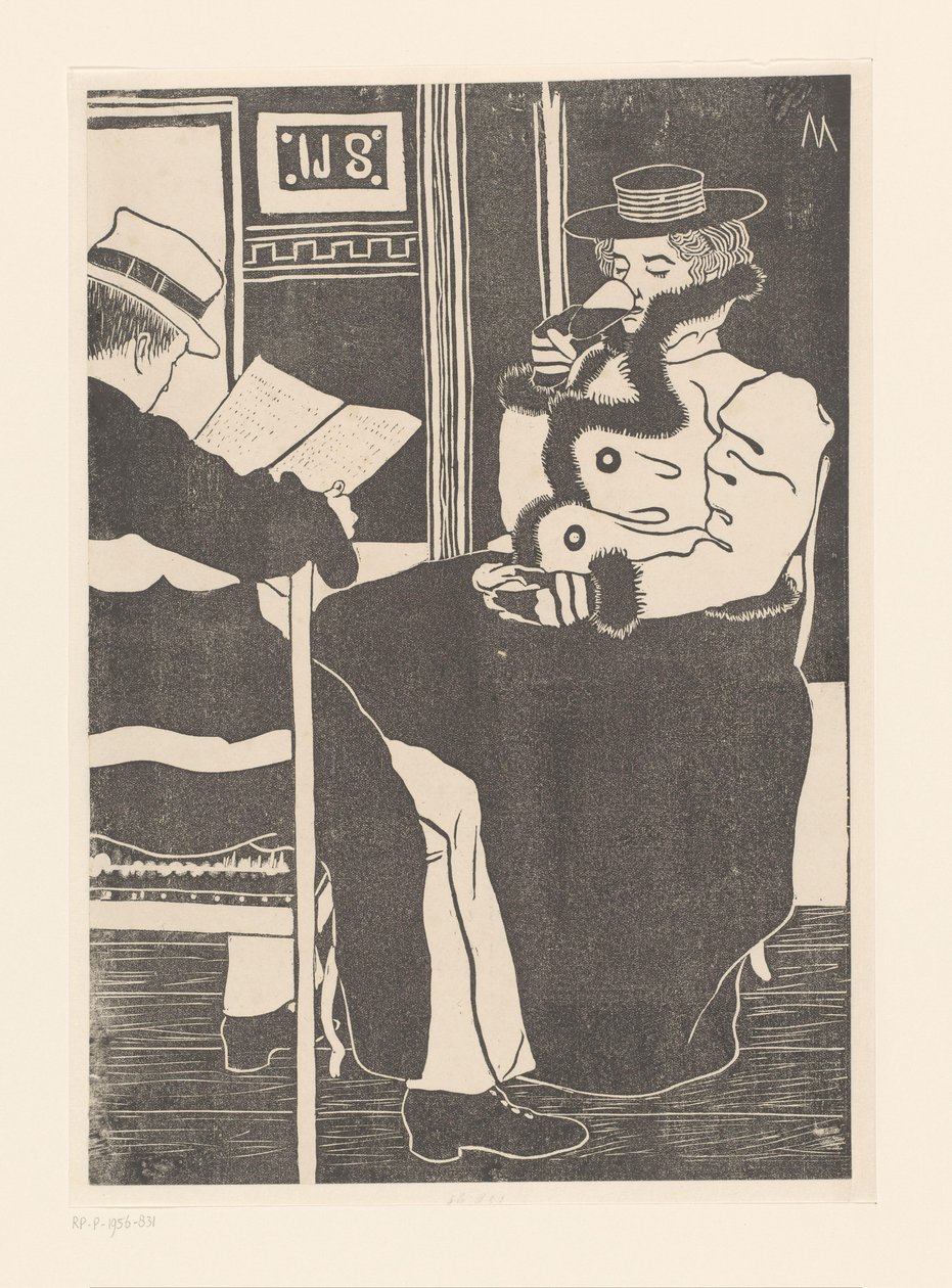 Interior of a Café by Samuel Jessurun de Mesquita
