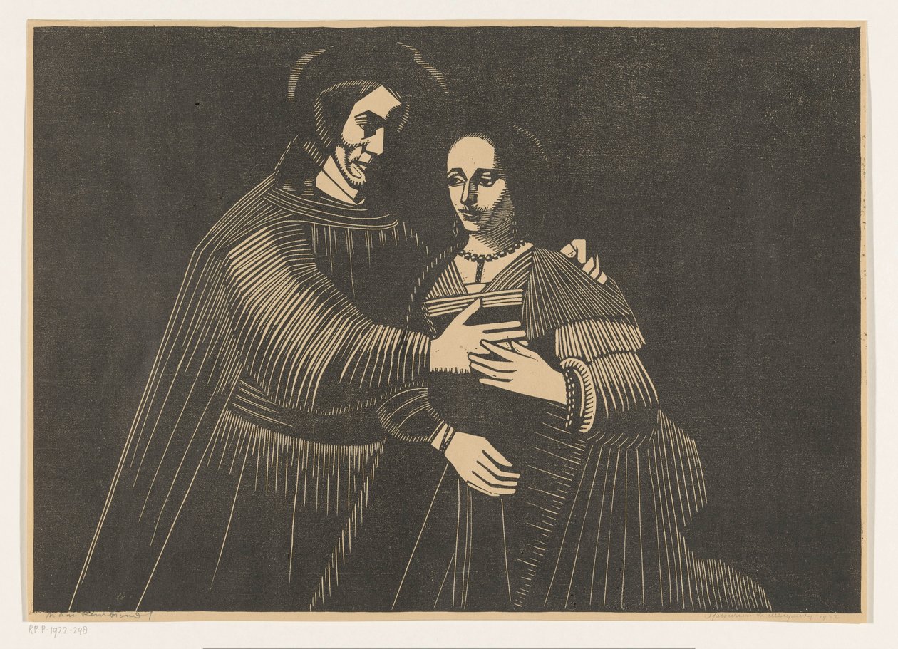 Portrait of a Couple as Old Testament Figures, called 