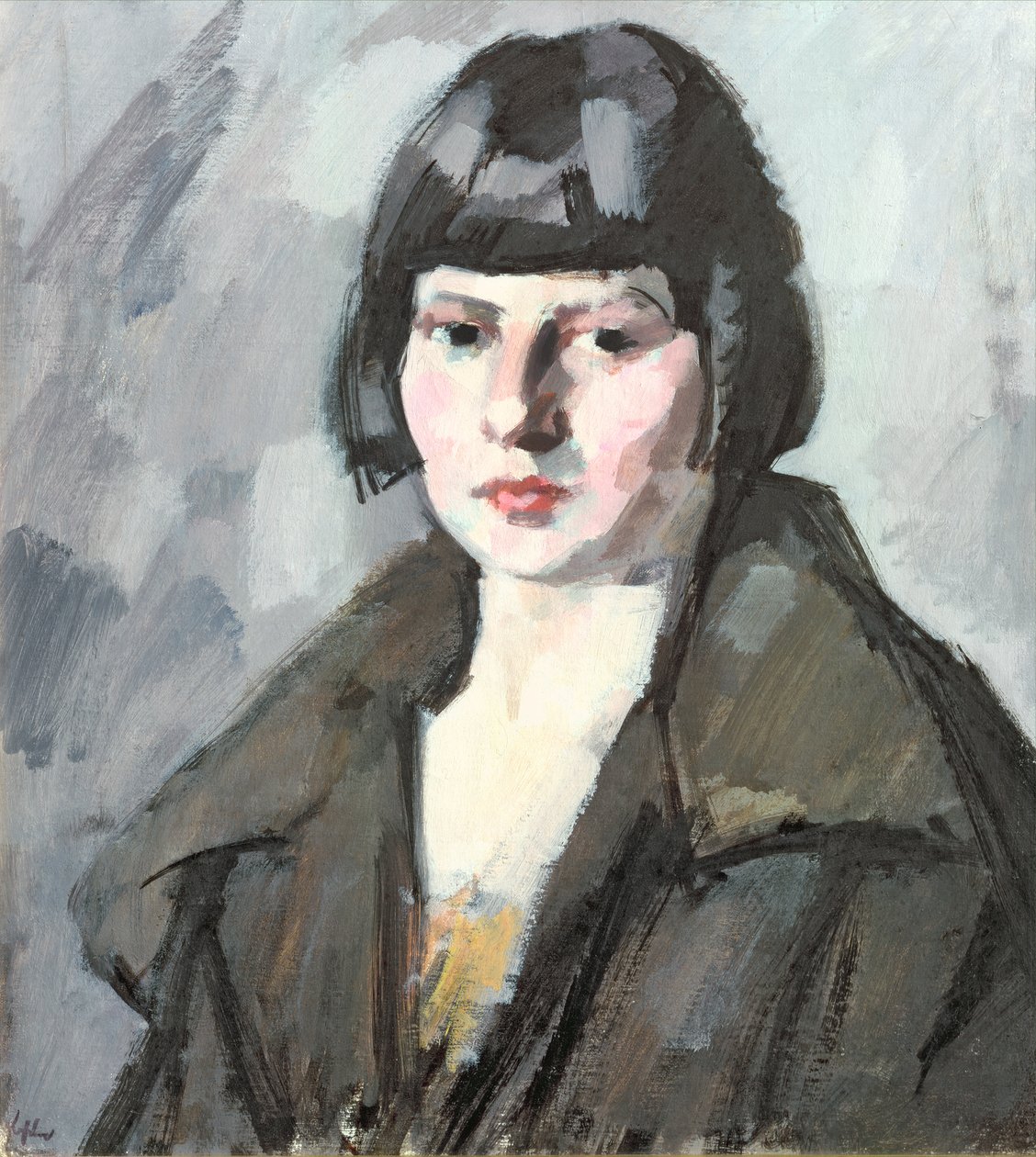 Head of a Young Girl, c.1920 by Samuel John Peploe