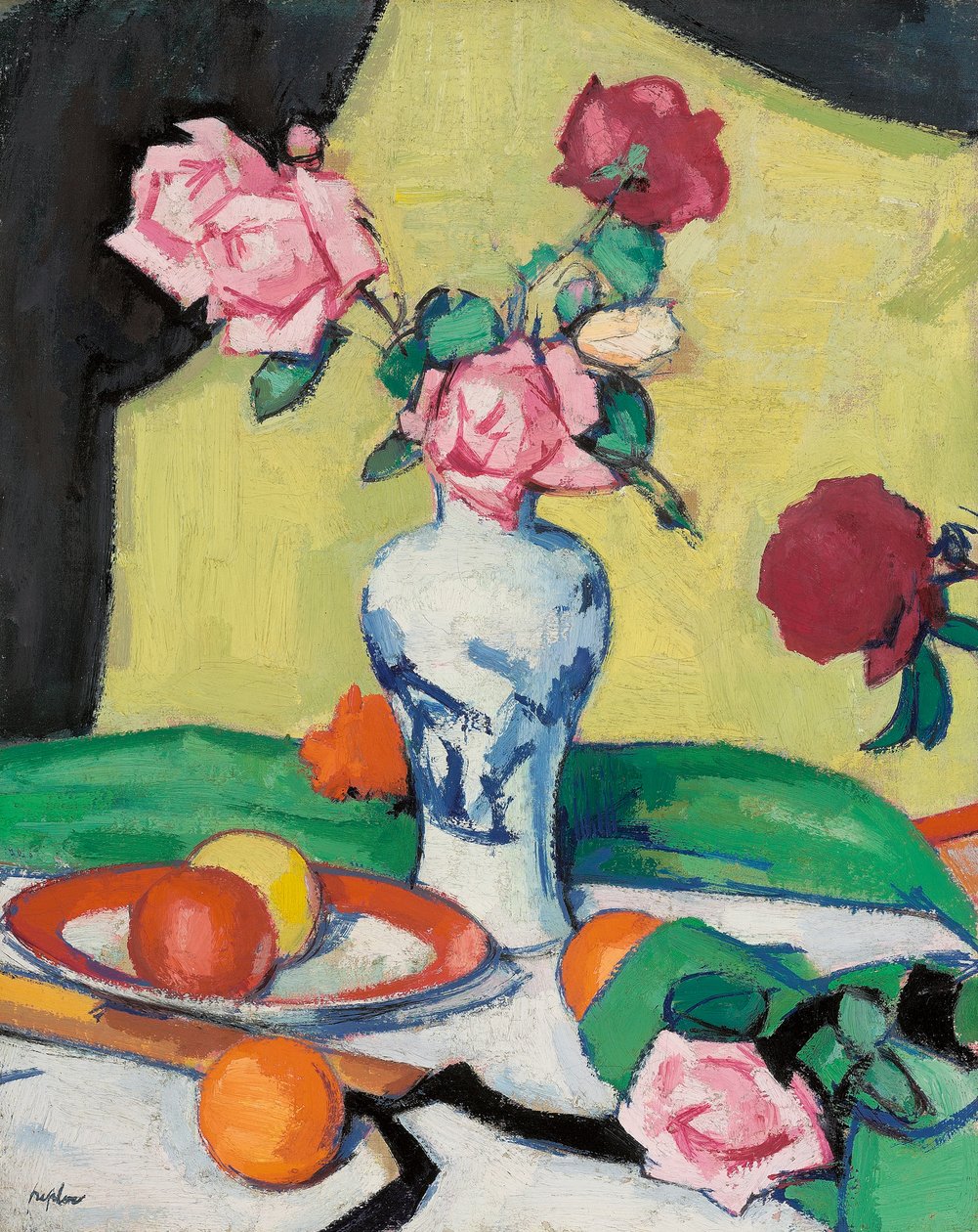 Roses by Samuel John Peploe: Premium art reproduction