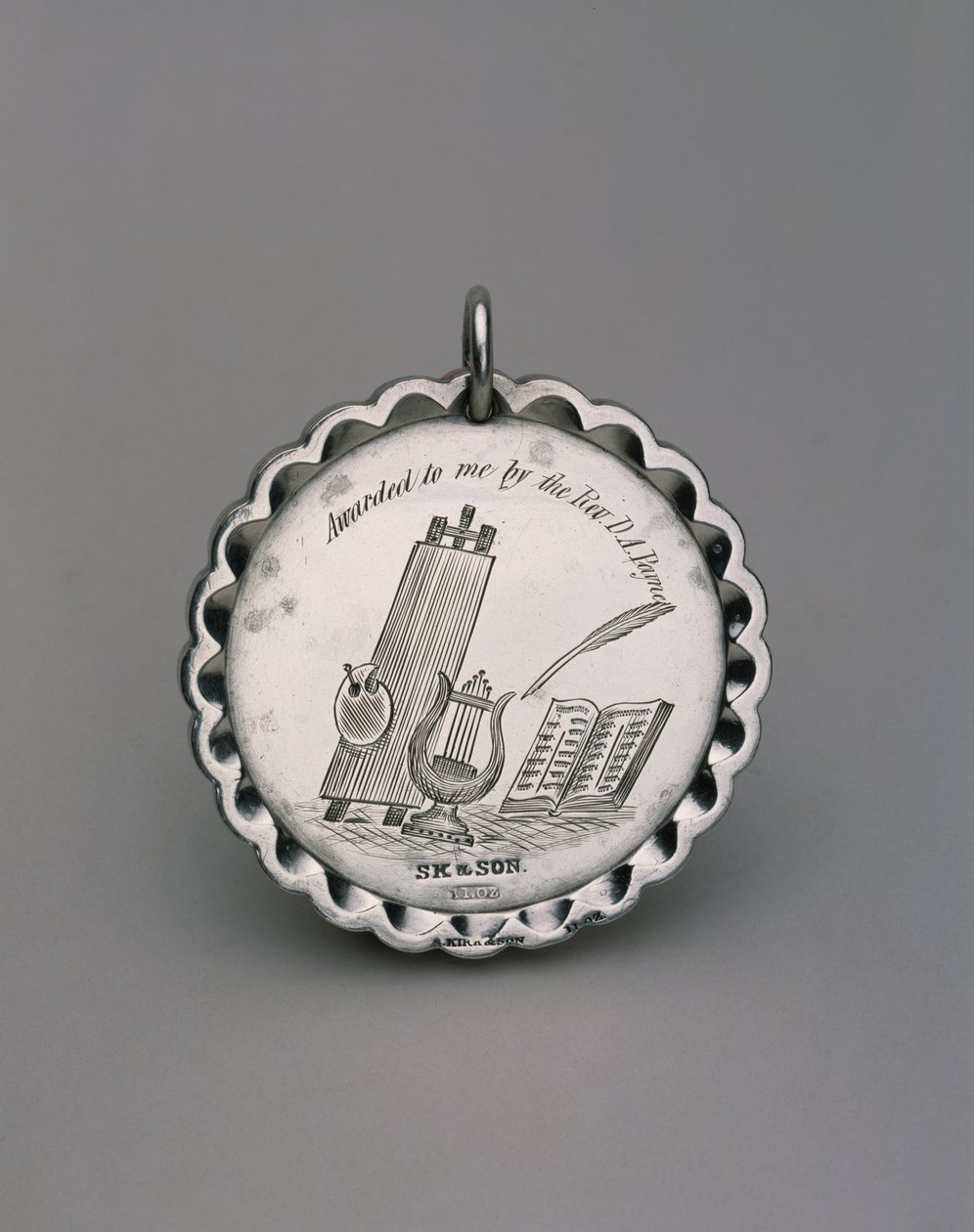 Embroidery Medal by Samuel Kirk