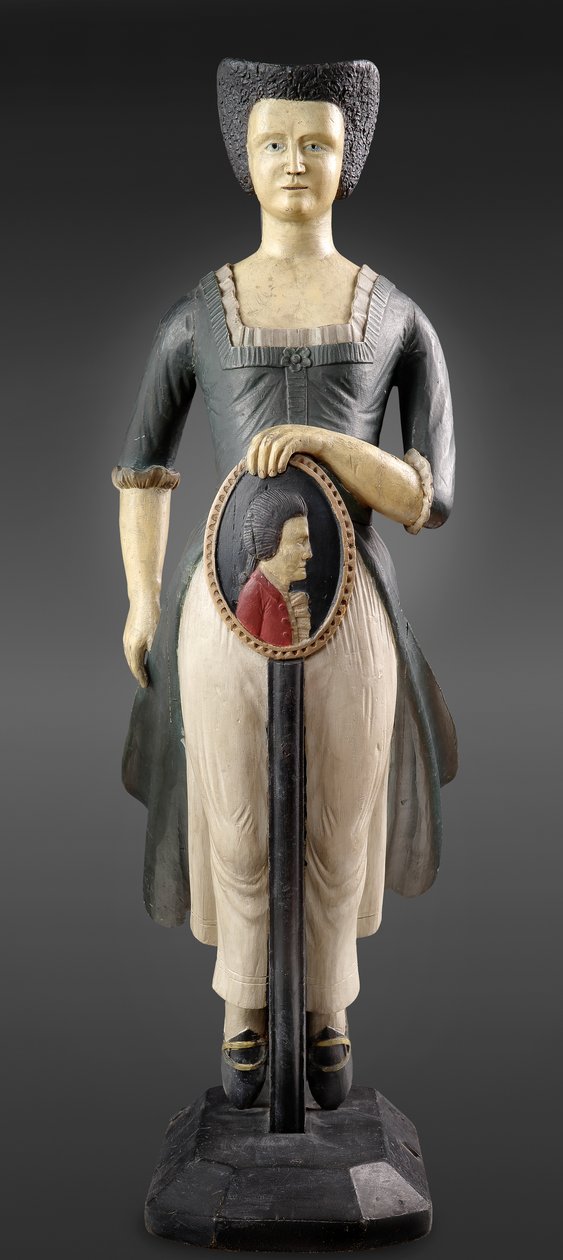 Model of a Figurehead, c.1800 by Samuel McIntire